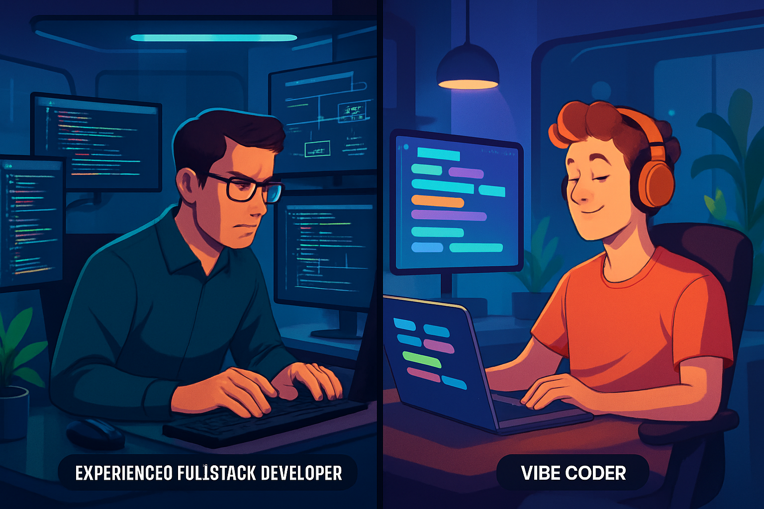 Fullstack Developer vs Vibe Coder